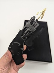 The Batman (1989) Grapple Launcher Replica Gun 1:1 Cosplay Costume Game Prop