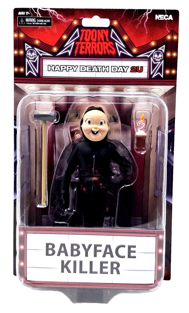 Toony Terrors Babyface Killer Happy Death Day 6″ Figure NECA Sealed Horror