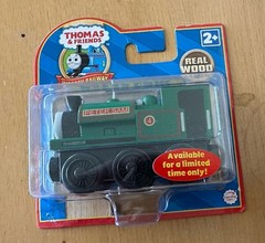 2007 Learning Curve Wooden Thomas Train LTD Square Funnel Peter Sam! NEW!