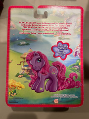 NEW – My Little Pony MLP G3 2003 Petal Blossom w/ Super Long Hair Free Baby Pony