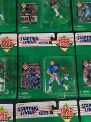 1995 Starting Lineup NFL Lot Of 19 Rare Michael Dean Perry, Warren Moon See Pics