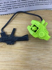 GI Joe Sci Fi 1986 100% Complete Laser Trooper Card