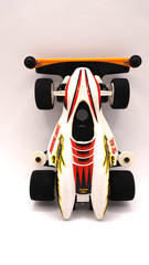 Tamiya Mini 4WD Vintage 3-Car Set Saint Dragon Vanquish Dash 2 w/Case Assembled