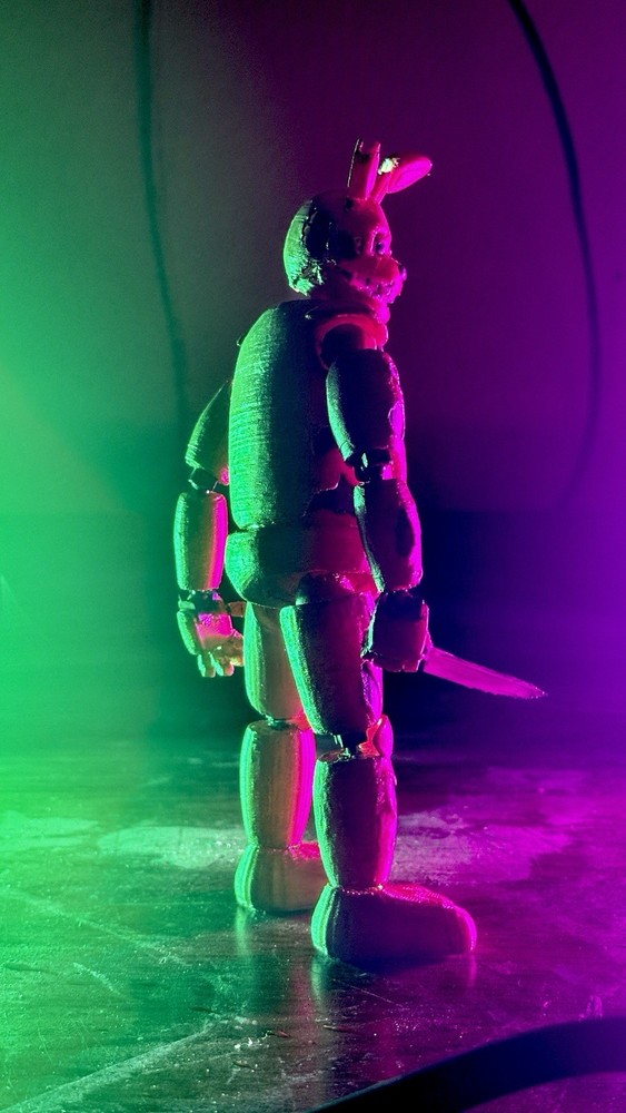 Spring Bonnie Five Nights at Freddy’s Action Figure with Axe, Knife & Hands