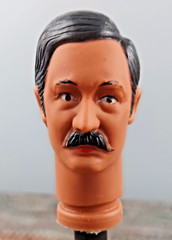 Vintage Excel Legends of the West 1975 Wyatt Earp Head 9-1/2″ Scale