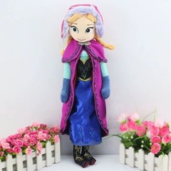 Queen Elsa, Anna and Olaf Disney Frozen Movie Plush Soft Toy Doll