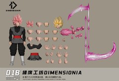 2026NEW In Stock Dimensionia 1/12 Dragon Ball God-Defier Goku Zamasu Figure 01B