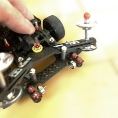 Tamiya Mini 4WD MS Flex Dual Ridge Hyper Dash PRO Motor Carbon Finished
