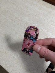 Kalye Urban 34mm Thiccc Boi 3 Pink Limited Edition Fingerboard Deck