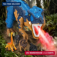 Dinosaur Toys for Boys Ages 3-8, Large Dinosaur T-Rex with Hidden Storage, Jumbo