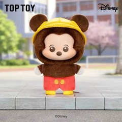 TOPTOY Disney Mickey Family Mini Backpack Series Blind Box Vinyl Plush Genuine