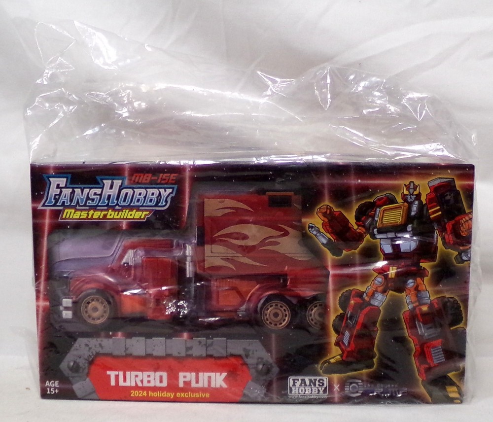 Fans Hobby MB-15E Turbo Punk 3rd Party Robot Figure Sealed In Bag