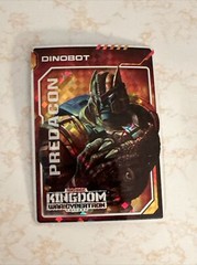 Transformers Kingdom PREDACON Golden Disk Card War For Cybertron Beast Wars