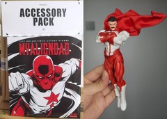 ZOOMRIG ZR-001 My Alien Dad Omni-Man 1/12 Action Figure With accessory package