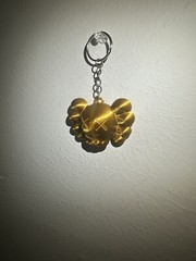 KAWS “Chum” Figure Keychain – Gold