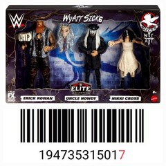 WWE Elite Collection Wyatt Sicks 3ct 6″ Action Figures: Rowan, Howdy, Cross 🆕