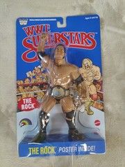 Mattel WWE Superstars LJN THE ROCK 1980’s 8″ Retro Figure 2026 Blue Card NEW