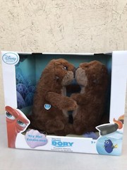 Disney Store Finding Dory Otters Interactive Features Plush Set