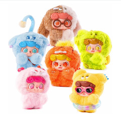 JOTOYS Q.kid Emotional Hairy Monsters Plush Pendants – Confirmed