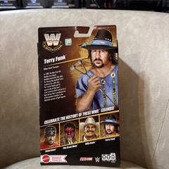 WWE Mattel Elite Legends 27 Terry Funk CHASE Red Target Wrestling Figure