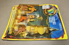Vintage Arco The Other World Raidy Carded Action Figure w/ Jipps Mogs Weapons