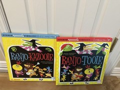 Banjo Kazooie Fan Lot Records Figures And More