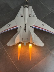 GI Joe 1983 Skystriker Glow Afterburner with Lights Set 3D Printed Custom