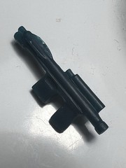 VINTAGE KENNER STAR WARS 1980 V4 IMPERIAL IG-88 BLASTER GUN COMPLETE TRANSLUCENT