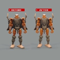 IN STOCK Leg Filler Filling Parts For BWVS-05 Rattrap Upgrade Kit 3D DIY