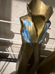WWE Sin Cara Elite Entrance Coat X Two + Basic Figure Gold Blue Gold Black Cape