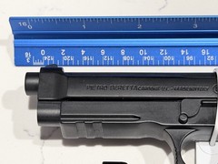 1:2 M92A1 Beretta Model Metal Toy Gun Pistol Model 92 Non Firing Collectors Rare