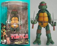 4 PCS NECA Teenage Mutant Ninja Turtles Color Headband Action Figures Model Toys