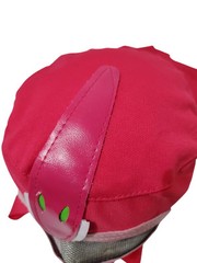 90s Vintage Pink Power Rangers Face Cape Hood