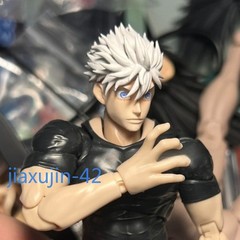 1/12 Jujutsu Kaisen Gojo Satoru Head Carving Set For 6″ Romankey VTOYS Body