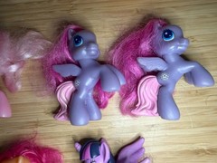Vintage Hasbro My Little Pony & Trolls Toy 19x Figure LOT + Gi-Go Ponies mlp