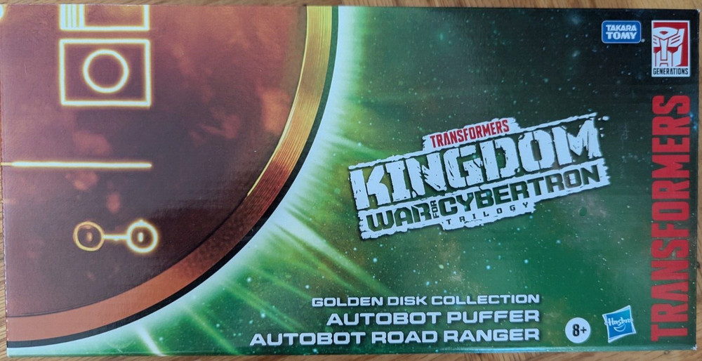 TRANSFORMERS WAR FOR CYBERTRON GOLDEN DISK COLLECTION PUFFER ROAD RANGER NEW