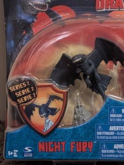 2010 – How to Train Your Dragon – NIGHT FURY -toothless- 4 inch – series 2