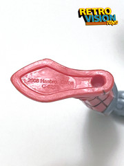 Spider-Man Animated Series Red/Silver Glider Spider Charged(2008, Hasbro) Figure
