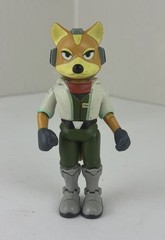 World Of Nintendo Fox McCloud Star Fox Action Figure 2015 JAKKS