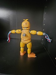 Jazwares FNAF Five Nights at Freddy’s Withered Chica Office Set 5″ Figure used
