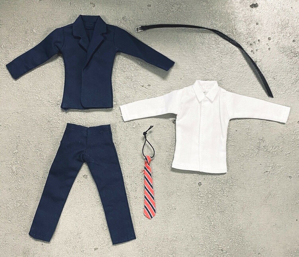 SU-78S-SET: 1/12 Navy Slim Suit for Mezco or Nota Slim body (No Figure)