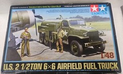 Tamiya #32579 1/48 US Airfield Fuel Truck Plastic Model Kit. New See, Ad. (F38)