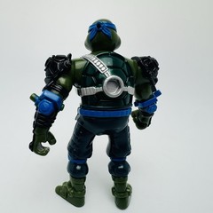 Vintage 1995 TMNT Metal Mutants Leonardo Action Figure Dragon