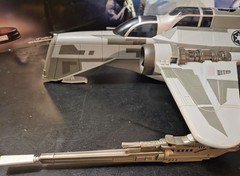 🔥🔥2008 STAR WARS: THE CLONE WARS ARC-170 (SHADOW SQUADRON) FIGHTER – COMPLETE