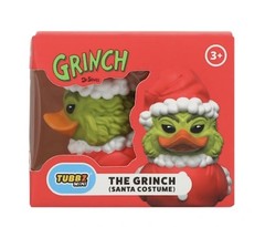 Set Of 4 Mini Tubbz Rubber Ducks Grinch, Santa Costume Grinch,Cindy-lou Who,Max