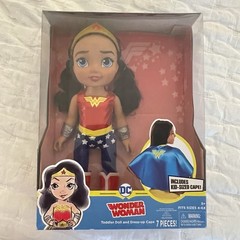 NEW 2017 DC Toddler Wonder Woman Jakks Pacific Super Hero Doll 14″ rare NO CAPE
