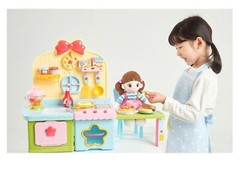Dalimi Colorful Full Course Kitchen Premium Role Play Set Korean Toy