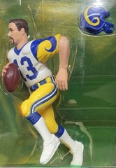 Kurt Warner St Louis Rams 2000-2001 NFL Starting Lineup With Card Hasbro