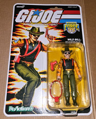 GI Joe Wild Bill Tiger Force Super7 Target Exclusive In Hand New ReAction+ ORing