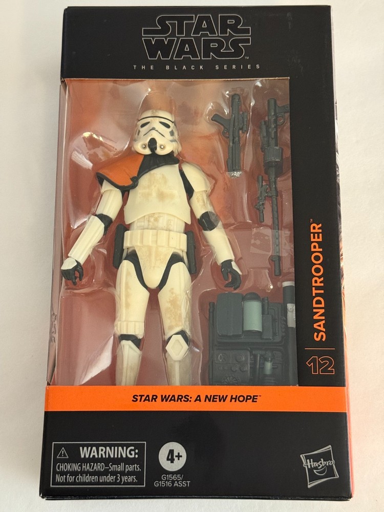 Star Wars The Black Series Sandtrooper 6″ Action Figure A New Hope IN STOCK!